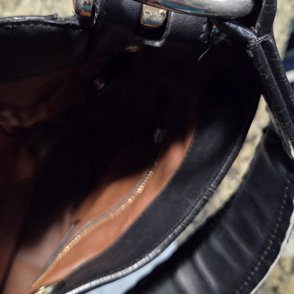 Coach Black Leather Hobo Bag - Picture 5 of 10